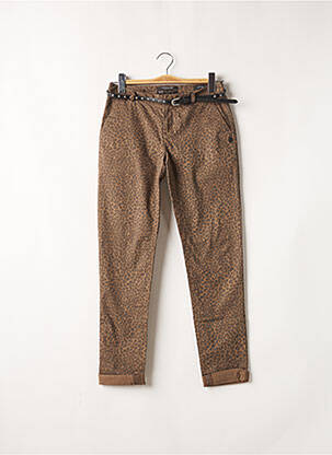 Pantalon chino maro SCOTCH & SODA femeie