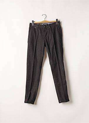 Pantalon chino închidere cu fermoar sub clapetă cu nasturi mărime normală negru SCOTCH & SODA femeie