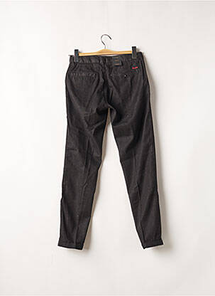 Pantalon chino închidere cu fermoar sub clapetă cu nasturi mărime normală negru SCOTCH & SODA femeie