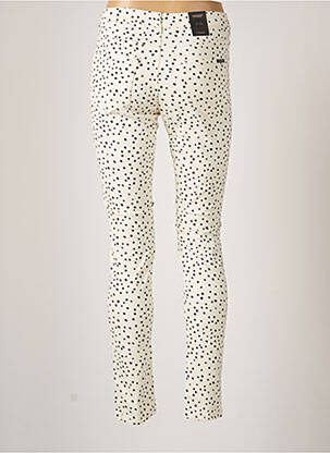 Pantalon slim conic mărime normală alb SCOTCH & SODA femeie