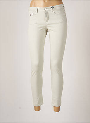 Pantalon slim elasticitate mărime normală verde MAISON SCOTCH femeie