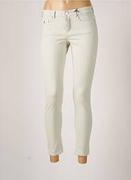Pantalon slim broderie cu nituri mărime normală verde MAISON SCOTCH femeie