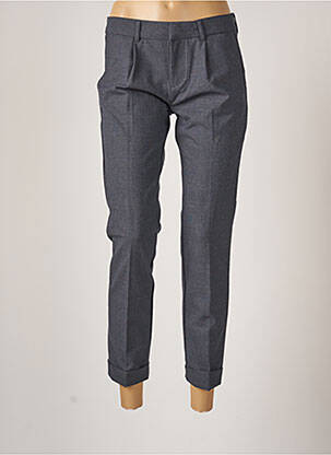 Pantalon 7/8 elasticitate mărime normală albastru REIKO femeie