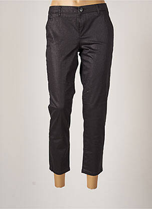 Pantalon 7/8 elasticitate mărime normală negru REIKO femeie