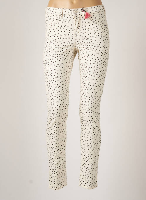 Pantalon slim alb SCOTCH & SODA femeie