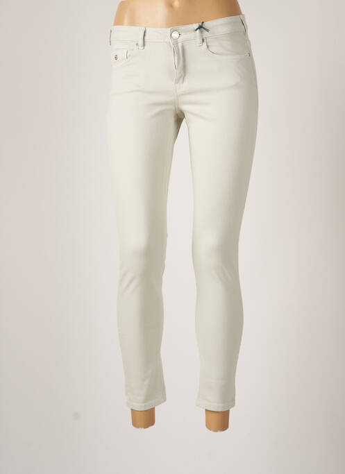 Pantalon slim verde MAISON SCOTCH femeie