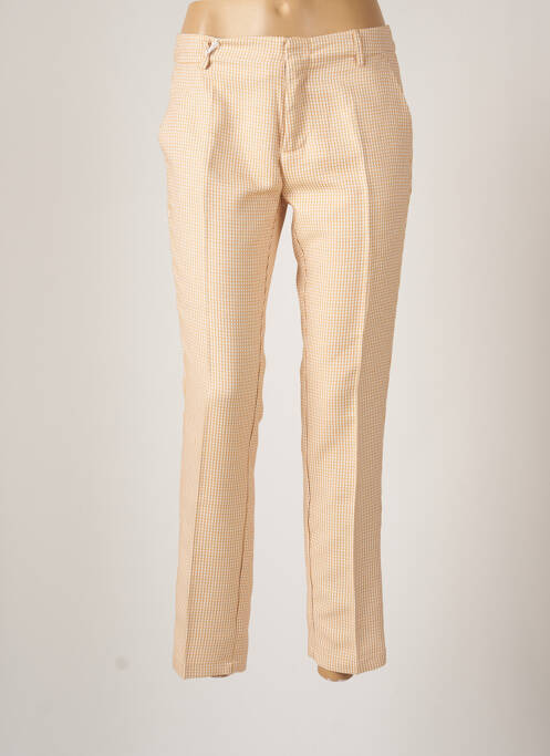 Pantalon chino galben REIKO femeie