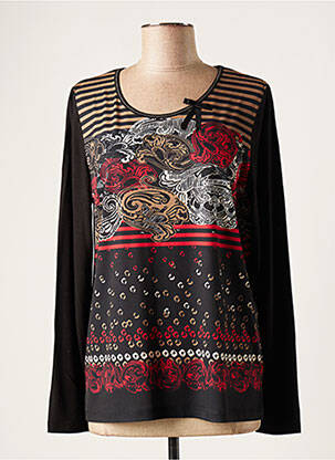 Top negru GUY DUBOUIS femeie