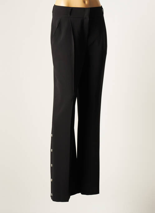 Pantalon larg negru CAROLINE BISS femeie