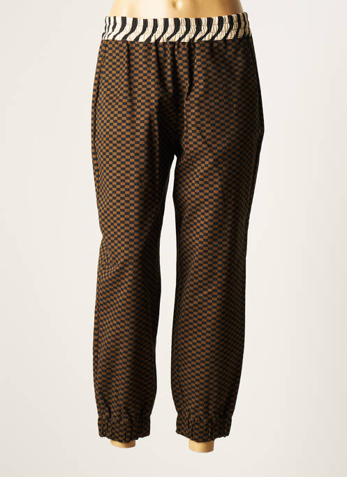 Pantalon 7/8 maro AHIMARIA femeie