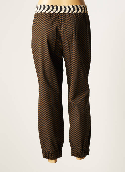 Pantalon 7/8 maro AHIMARIA femeie