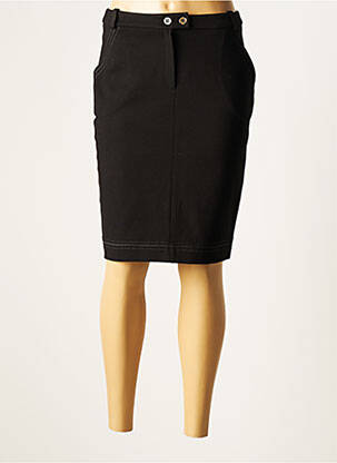 Fustă midi negru CHRISTINE LAURE femeie