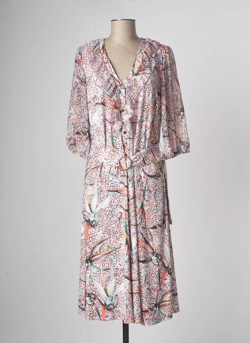 Rochie midi maro K-DESIGN femeie