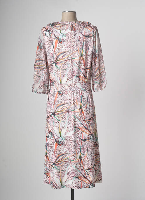 Rochie midi maro K-DESIGN femeie