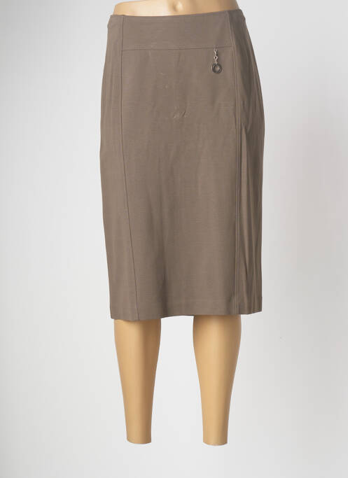 Fustă midi maro SOMMERMANN femeie