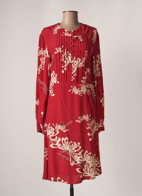 Rochie midi roșu MCQ femeie