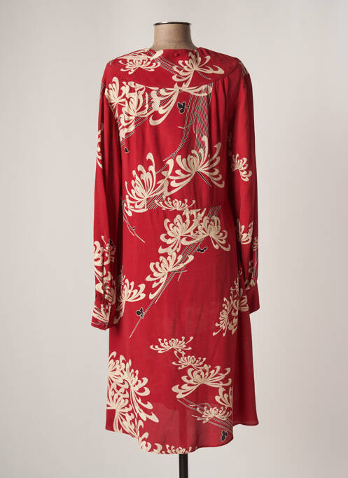 Rochie midi roșu MCQ femeie