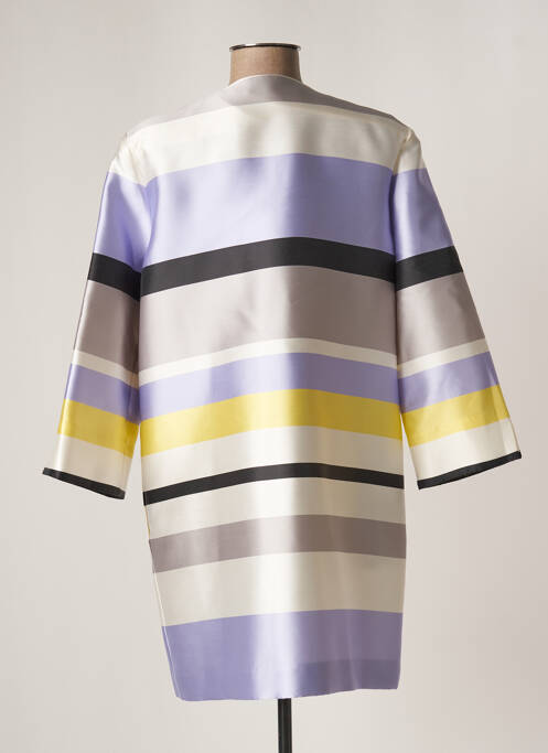 Palton lung violet D.EXTERIOR femeie