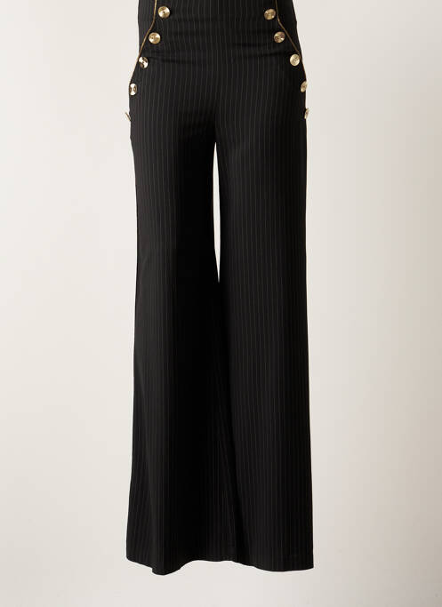 Pantalon drept negru ELISABETTA FRANCHI femeie