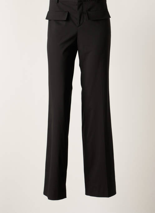 Pantalon drept negru JEAN PAUL GAULTIER femeie