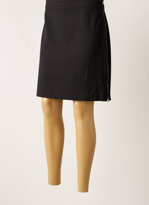 Fustă midi negru D.EXTERIOR femeie