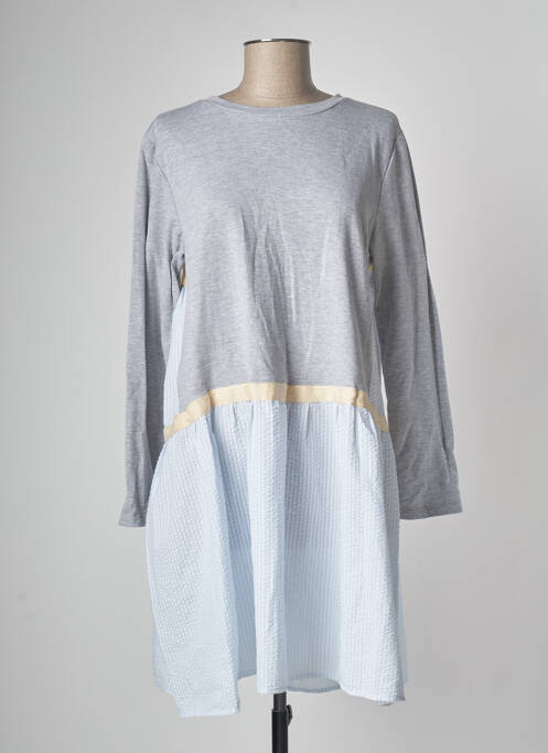 Rochie scurtă gri Y.TWO femeie