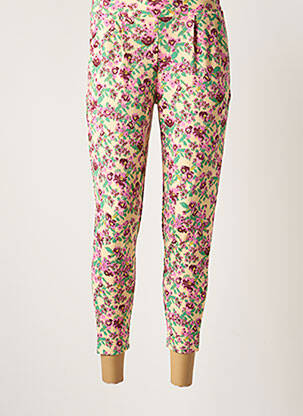 Pantalon 7/8 roz ICHI femeie