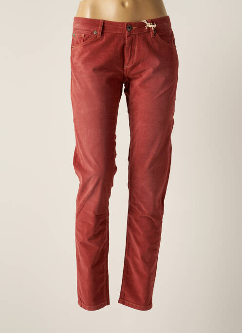 Pantalon slim portocaliu R NINETY FIFTH femeie
