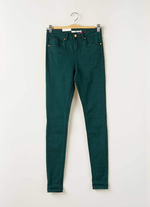 Pantalon slim verde B.YOUNG femeie