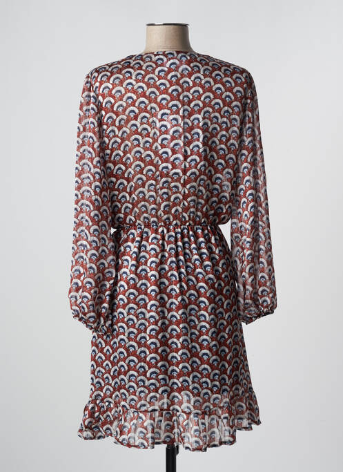 Rochie scurtă maro RUE DES ABBESSES femeie