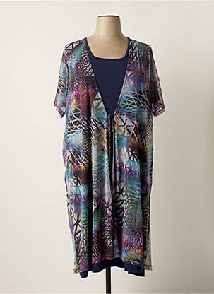 Rochie midi albastru IMPULSION femeie