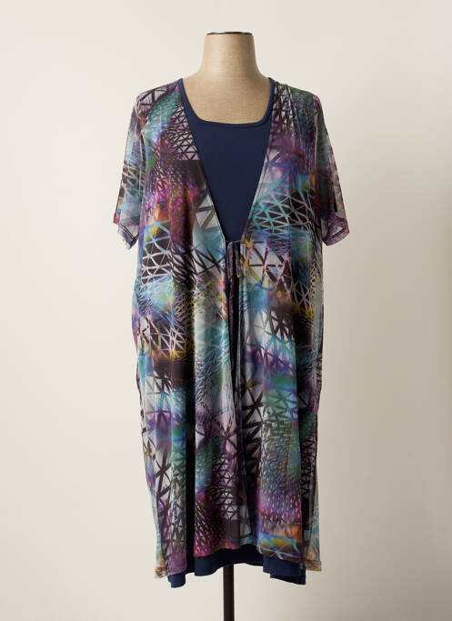 Rochie midi albastru IMPULSION femeie