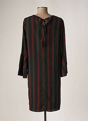 Rochie scurtă mâneci lungi mâneci lungi negru SIGNE NATURE femeie