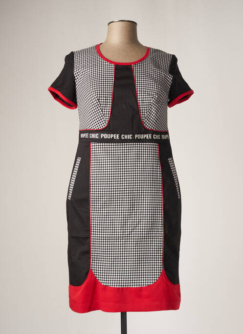 Rochie scurtă negru POUPEE CHIC femeie