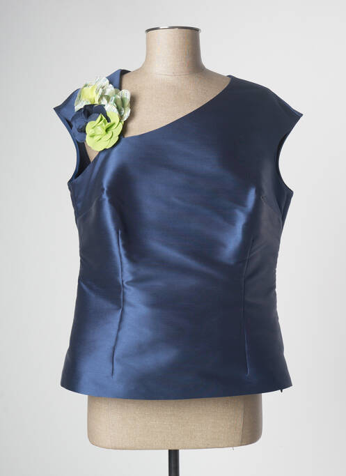 Top albastru MARGA NOVAS femeie