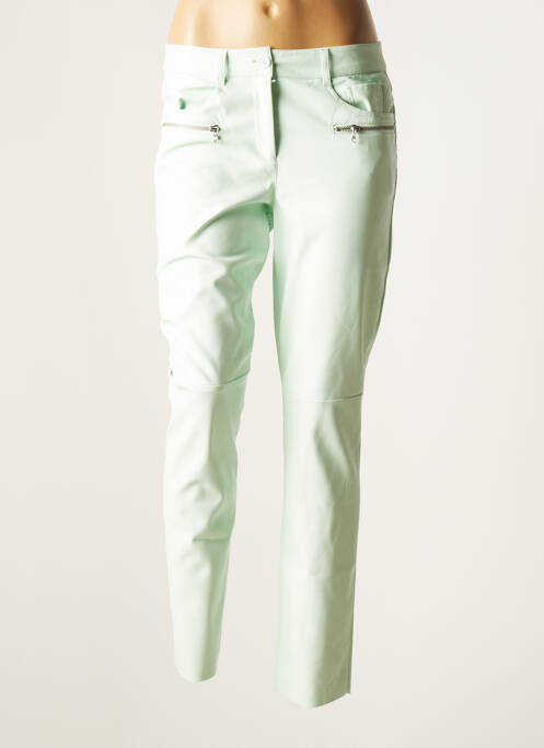 Pantalon slim verde MARC AUREL femeie