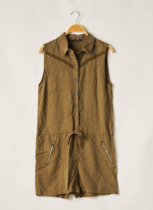 Salopetă scurtă verde ONLY femeie