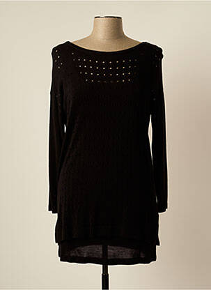 Rochie midi negru MARBLE femeie