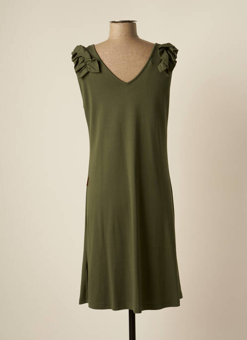 Rochie midi verde MAMATAYOE femeie