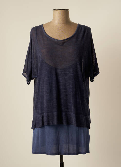 Rochie scurtă albastru SEE THE MOON femeie