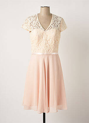 Rochie midi roz FASHION NEW YORK femeie