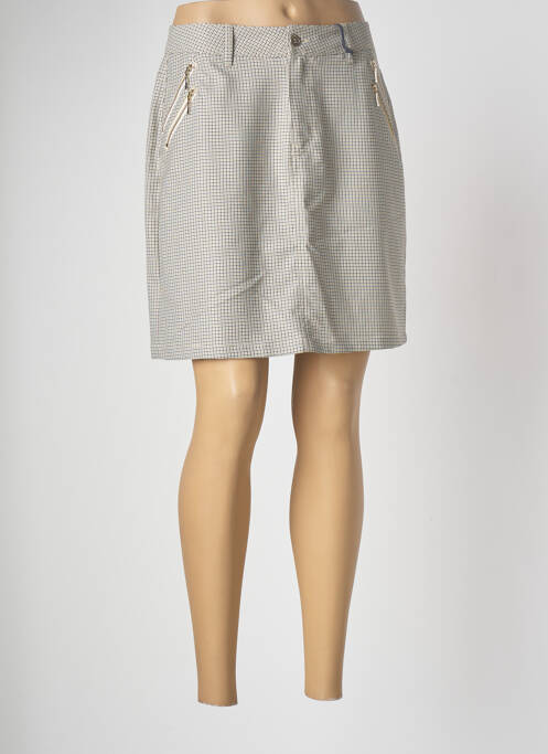 Fustă scurtă bej FREEMAN T.PORTER femeie