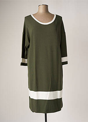 Rochie midi mâneci lungi mâneci lungi verde DEVERNOIS femeie