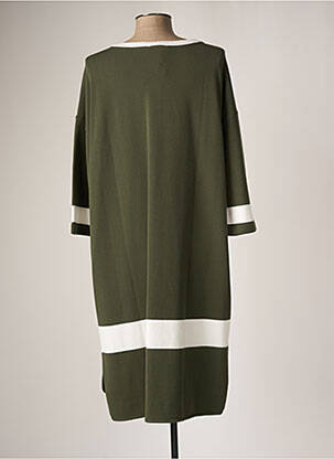 Rochie midi mâneci lungi mâneci lungi verde DEVERNOIS femeie