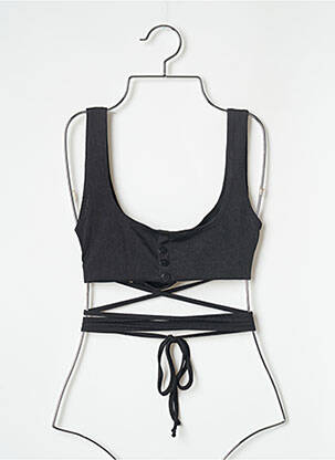 Sutien de costum de baie negru BOOHOO X MADISON BEER femeie