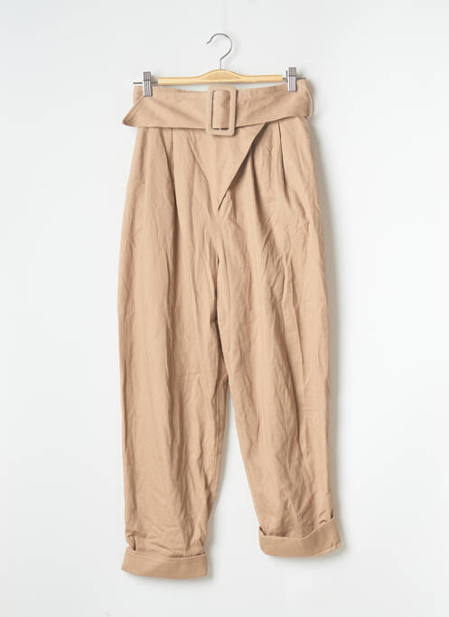 Pantalon drept bej SONG OF STYLE femeie