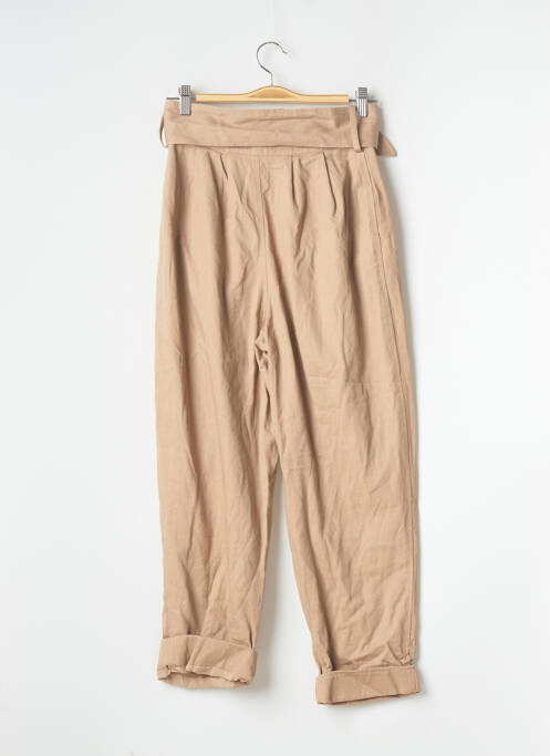 Pantalon drept bej SONG OF STYLE femeie