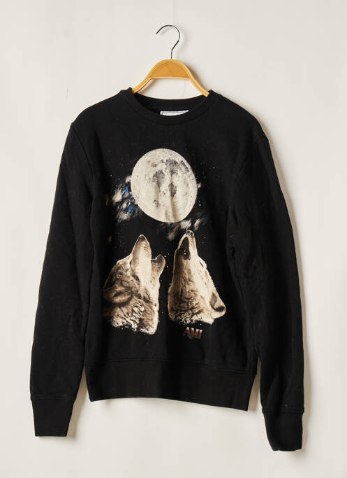 Hanorac negru AMI ALEXANDRE MATTIUSSI bărbat