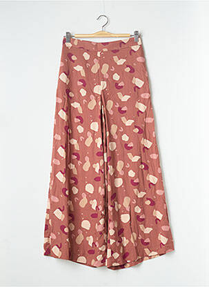 Pantalon larg portocaliu MARIE CECILE femeie