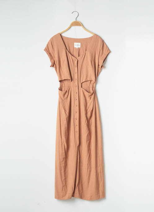 Rochie lungă bej GAÂLA femeie